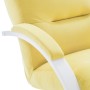 Кресло-качалка Leset Милано Mebelimpex Слоновая кость V28 желтый - 00006760 - 6