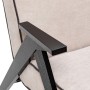 Кресло для отдыха Вест Mebelimpex Венге Verona Vanilla, кант Verona Antrazite Grey - 00009328 - 6