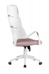 Кресло для руководителя Riva Chair RCH SAKURA+Белый пластик/Розовая ткань - 3