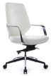 Кресло для персонала Riva Design Chair Alonzo-M В1711 белая кожа