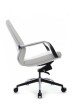 Кресло для персонала Riva Design Chair Alonzo-M В1711 белая кожа - 3