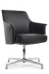 Конференц-кресло Riva Design Chair Rosso-ST C1918 черная кожа