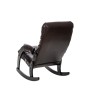 Кресло-качалка Модель 67 Венге текстура, к/з Varana DK-BROWN Mebelimpex Венге текстура Varana DK-Brown - 00012354 - 3