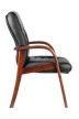 Офисный стул Riva Design Chair RCH М 155 D/B+Чёрная экокожа - 2