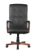 Кресло для руководителя Riva Design Chair RCH М 165 A+Чёрная кожа - 1