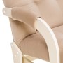 Кресло-маятник Leset Спринг Mebelimpex Слоновая кость V18 бежевый - 00010382 - 6