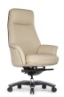 Кресло для руководителя Riva Design Batisto A2018 светло-бежевая кожа