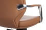 Кресло для руководителя Riva Design Alonzo А1711 светло-коричневая кожа - 5