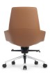 Кресло для персонала Riva Design Spell-M В1719 светло коричневая кожа - 4