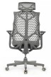 Кресло для руководителя Riva Design Ego A644 серое - 3