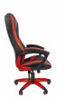 Геймерское кресло Chairman game 22 черный/красный - 2