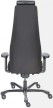 Кресло для руководителя Falto Profi First 1905-1H-Fig-60999-BK черная ткань, подголовник кожа  - 2