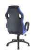 Геймерское кресло Riva Chair RCH 9381H+Чёрный/Синий - 3