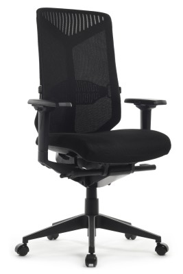 Кресло для персонала Riva Chair RCH CX1368М черная сетка
