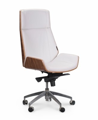 Кресло для руководителя Norden Патио кожа WH001-whiteleather